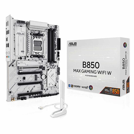 Carte mère Asus B850 MAX GAMING WIFI W - Autre vue