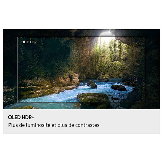 TV Samsung TQ77S90F - TV OLED 4K UHD HDR - 195 cm - Autre vue