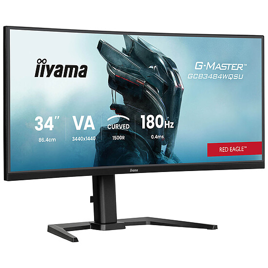 Écran PC Iiyama G-Master GCB3484WQSU-B1 Red Eagle - Autre vue