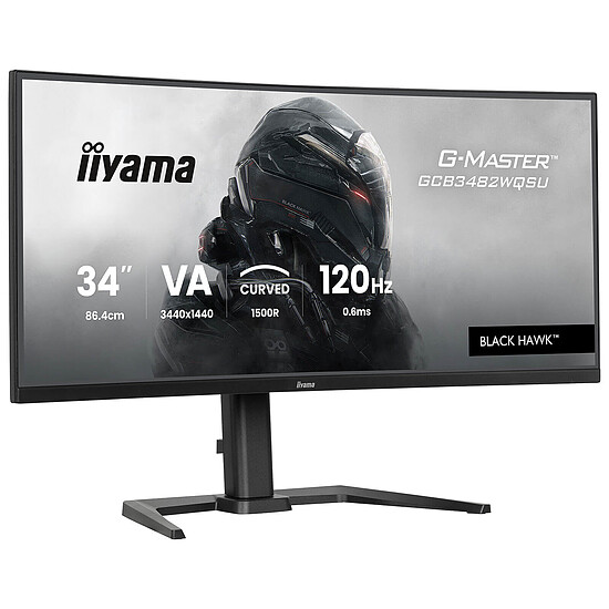 Écran PC Iiyama G-Master GCB3482WQSU-B1 Black Hawk - Autre vue