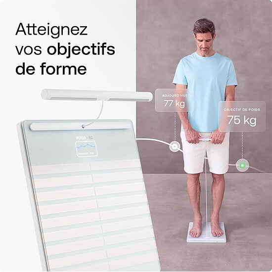 Balance connectée Withings Body Scan - Blanc - Autre vue