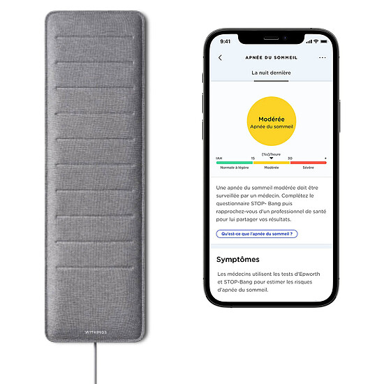 Bien-être connecté Withings Sleep Analyser - Autre vue