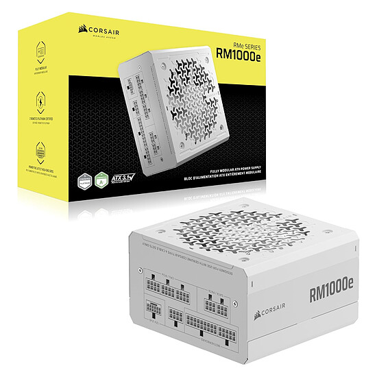 Corsair RM1000e (2025) - Blanc
