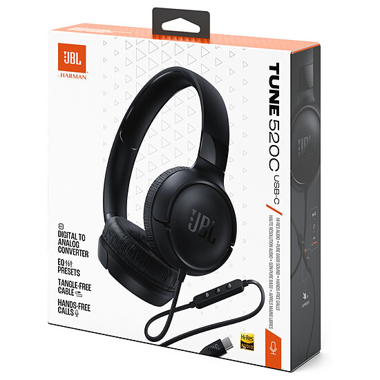 Casque Audio JBL TUNE 520C Noir - Autre vue