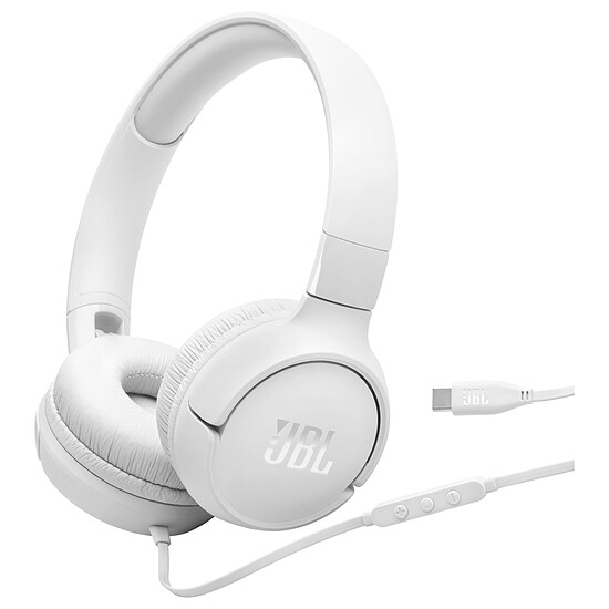 Casque Audio JBL TUNE 520C Blanc - Autre vue