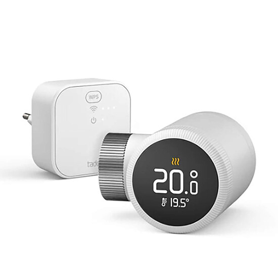 Thermostat connecté Tado Tête Thermostatique Intelligente X + Bridge X - Kit de démarrage