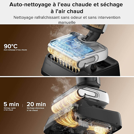 Robot et aspirateur Roborock F25 - Autre vue