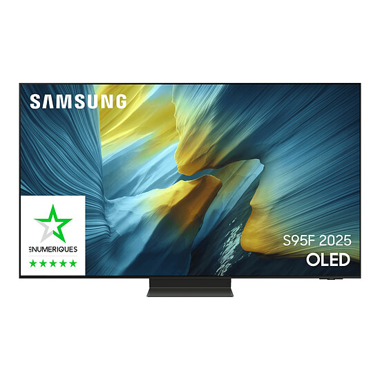 TV Samsung TQ77S95F - TV OLED 4K UHD HDR - 195 cm - Autre vue