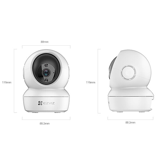 Caméra IP EZVIZ H6c 2K+ - Autre vue