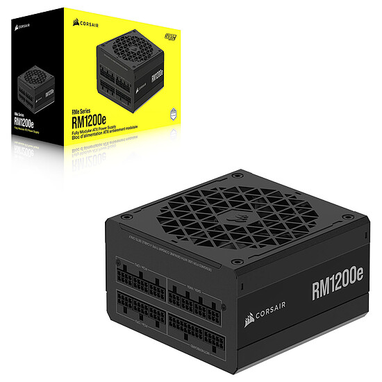 Alimentation PC Corsair RM1200e (2025) - Noir - Autre vue