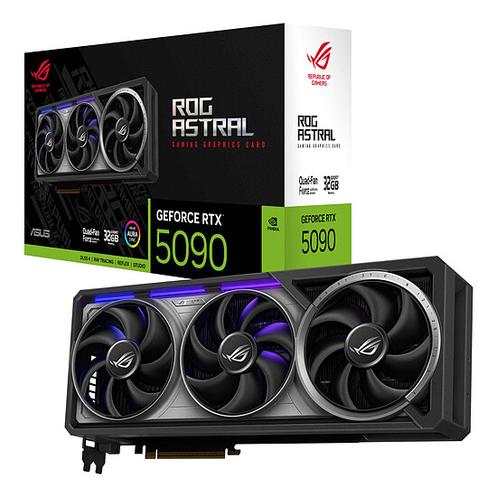 Carte graphique Asus ROG Astral GeForce RTX 5090 32GB GDDR7