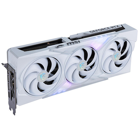 Carte graphique MSI GeForce RTX 5070 Ti 16G GAMING TRIO OC WHITE - Autre vue