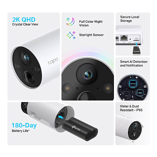 Caméra IP TP-LINK Tapo C420S1 - Autre vue