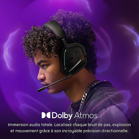 Casque micro Corsair VOID Wireless v2 - Noir - Autre vue