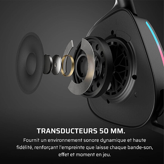 Casque micro Corsair VOID Wireless v2 - Noir - Autre vue