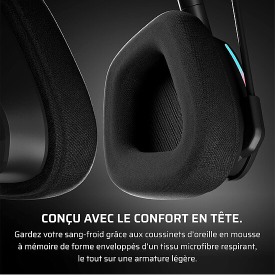 Casque micro Corsair VOID Wireless v2 - Noir - Autre vue