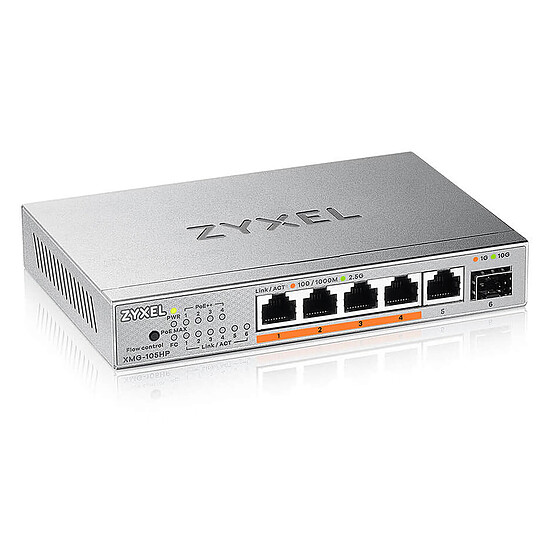 Switch et Commutateur ZyXEL XMG-105HP - Autre vue
