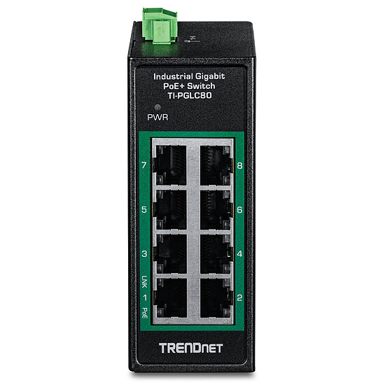 Switch et Commutateur TRENDnet TI-PGLC80 - Autre vue