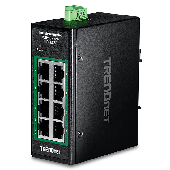 Switch et Commutateur TRENDnet TI-PGLC80 - Autre vue