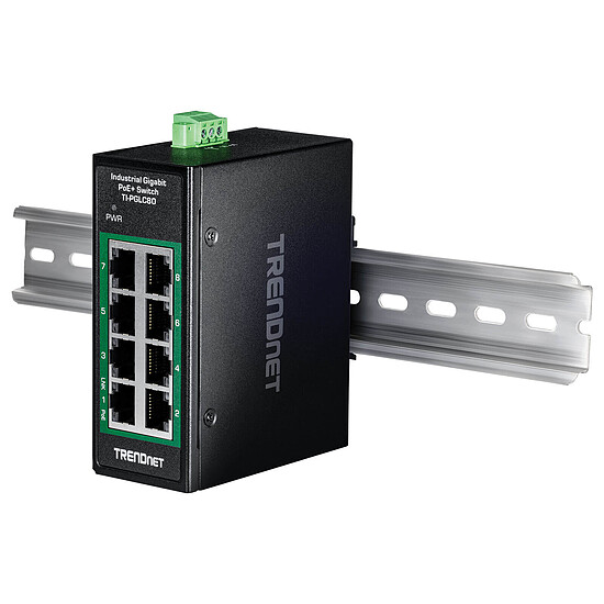 Switch et Commutateur TRENDnet TI-PGLC80 - Autre vue