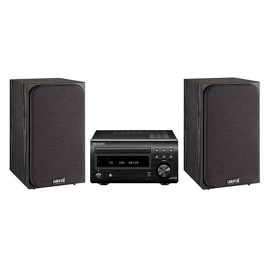 Mini-chaine Denon RCD-M41DAB Noir + Davis Acoustics Ariane 1 Noir