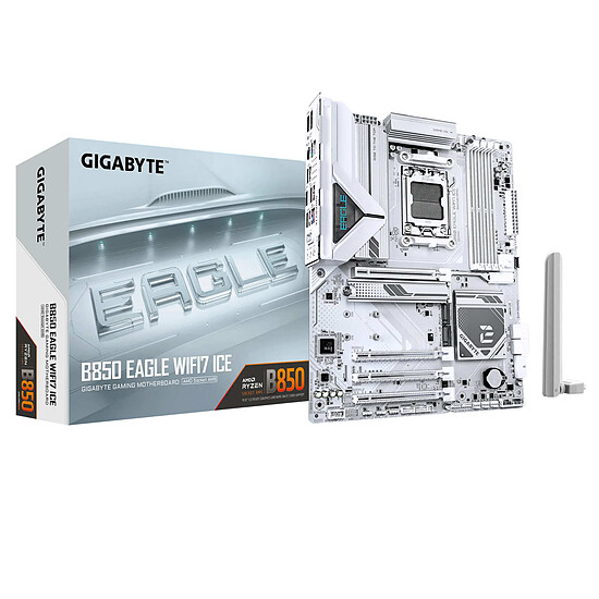 Carte mère Gigabyte B850 EAGLE WIFI7 ICE - Autre vue