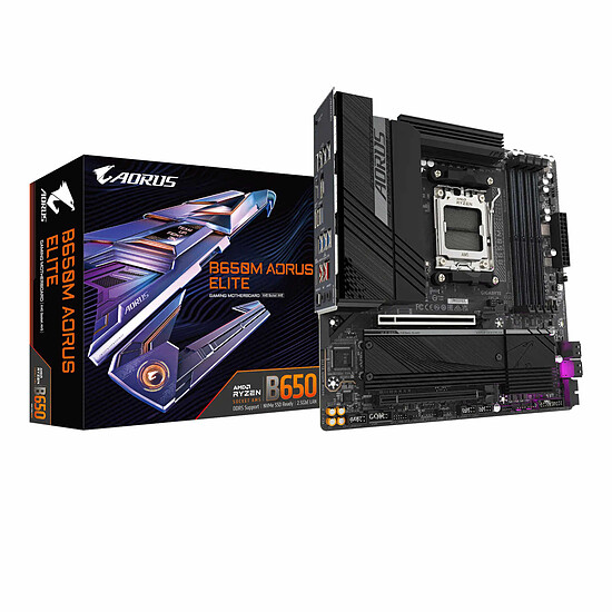 Carte mère Gigabyte B650M AORUS ELITE - Autre vue