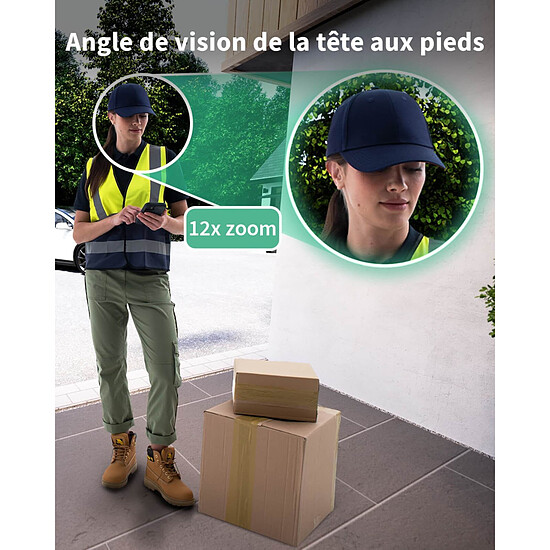 Sonnette connectée Arlo Video Doorbell Essential HD - Autre vue