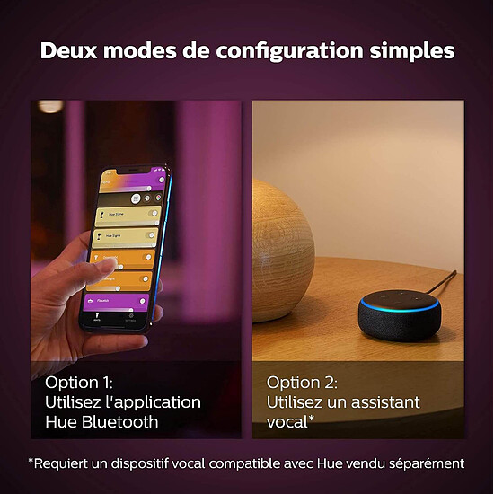 Lampe connectée Philips Hue Iris Blanc (Gen 4) - Autre vue