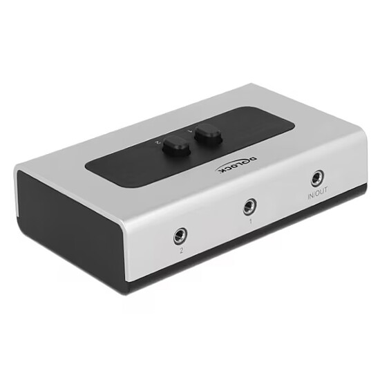 Câble Jack DeLock Commutateur 2 en 1 Jack 3.5 mm manuel, bidirectionnel - Autre vue