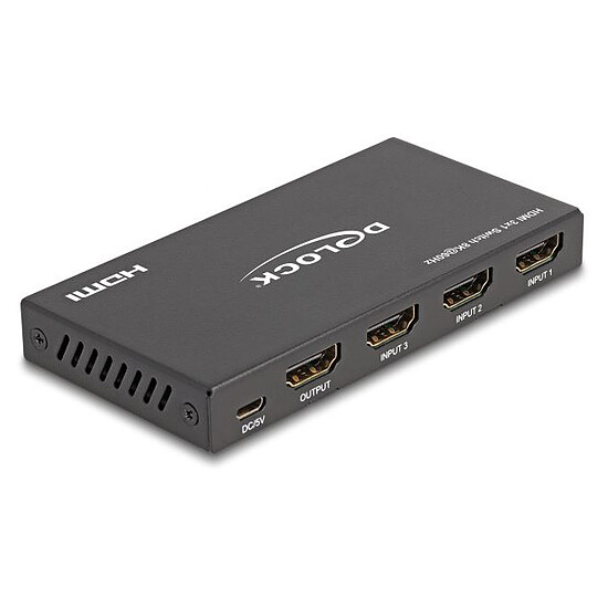 Switch HDMI DeLock Commutateur HDMI 3 ports 8K @ 60 Hz - Autre vue