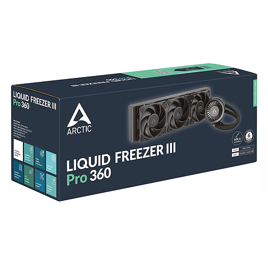 Watercooling AIO Arctic Liquid Freezer III Pro 360 - Noir - Occasion - Autre vue