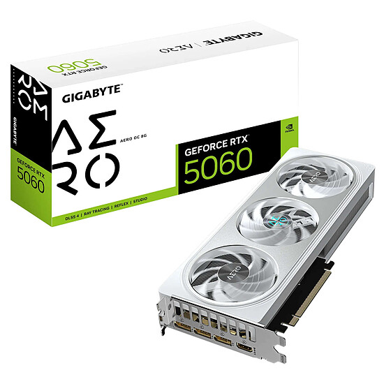 Carte graphique Gigabyte GeForce RTX 5060 AERO OC 8G - Autre vue