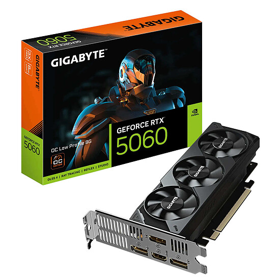Carte graphique Gigabyte GeForce RTX 5060 OC Low Profile 8G - Autre vue