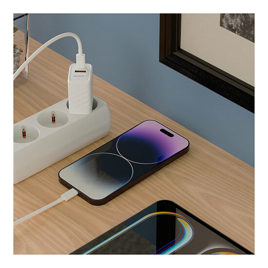 Chargeur Akashi Chargeur Secteur 20W USB-A Quick Charge 3.0 - Autre vue