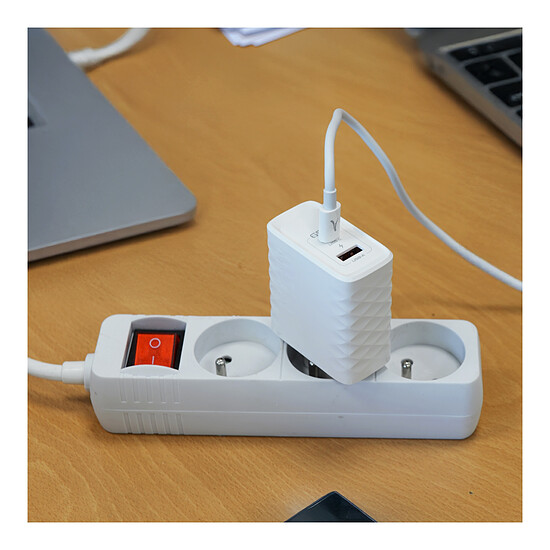 Chargeur Akashi Chargeur Secteur 83W - USB-C + USB-A (Macbook, PC, Laptop ...) - Autre vue