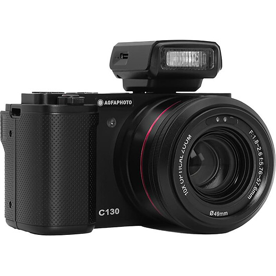 Appareil photo compact ou bridge AgfaPhoto Realishot C130 Noir - Autre vue