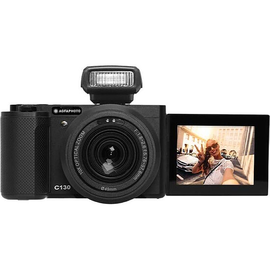 Appareil photo compact ou bridge AgfaPhoto Realishot C130 Noir - Autre vue