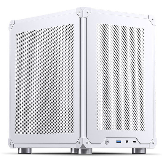 Boîtier PC Jonsbo C6-ITX - Blanc - Autre vue