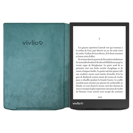 Liseuse numérique Vivlio Housse de protection InkPad 4 - Vert - Autre vue