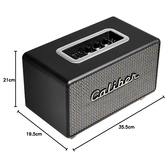Enceinte sans fil Caliber HFG411BT Gold Dark Brown - Enceinte compacte - Autre vue