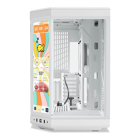 Boîtier PC Hyte Y70 Touch Infinite - Blanc - Autre vue