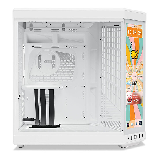 Boîtier PC Hyte Y70 Touch Infinite - Blanc - Autre vue
