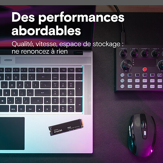Disque SSD Crucial P510 - 2 To - Occasion - Autre vue