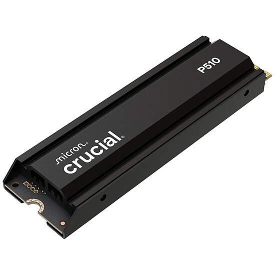Disque SSD Crucial P510 - 1 To avec dissipateur - Autre vue