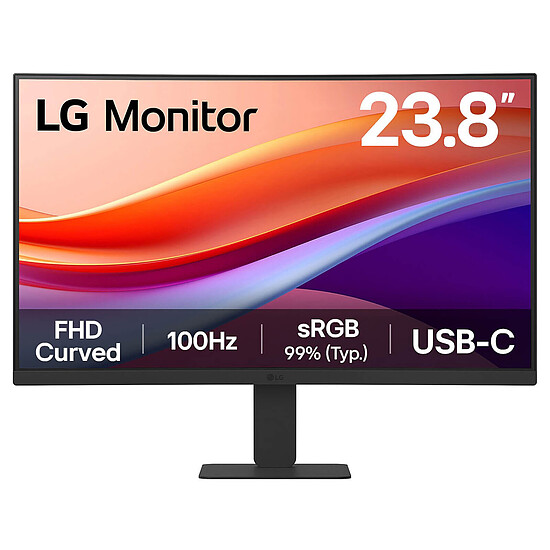 Écran PC LG 24U421A-B - Autre vue