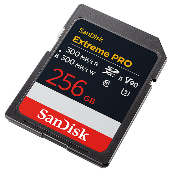 Carte SD SanDisk Extreme PRO UHS-II V90 256 Go - Autre vue