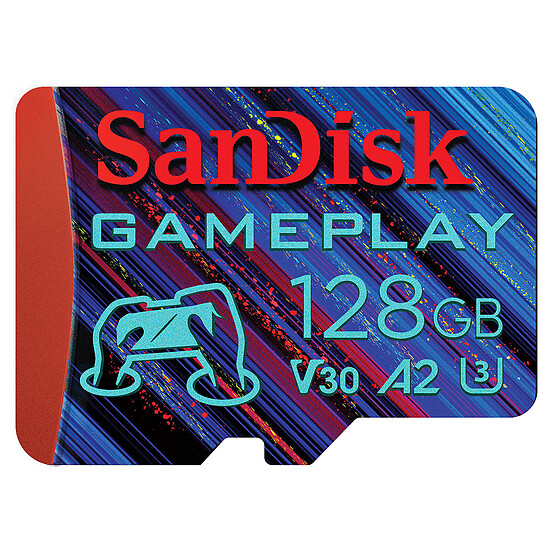 Carte micro SD SanDisk Gameplay microSDXC - 128 Go - Autre vue