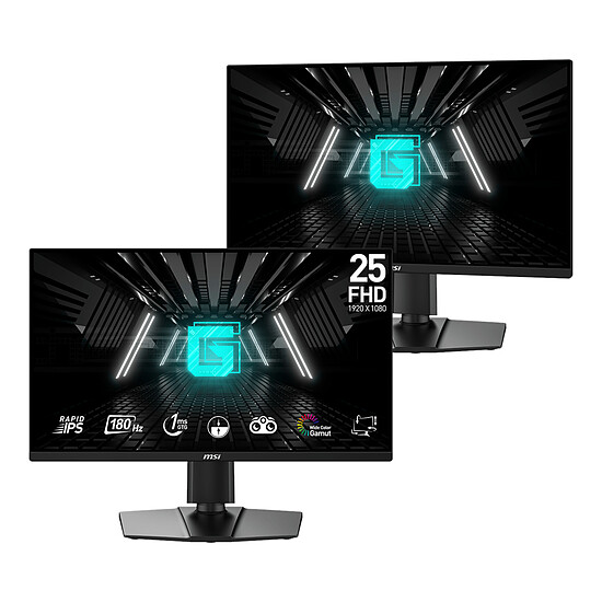 Écran PC MSI G255PF E2 - Pack de 2 - Autre vue