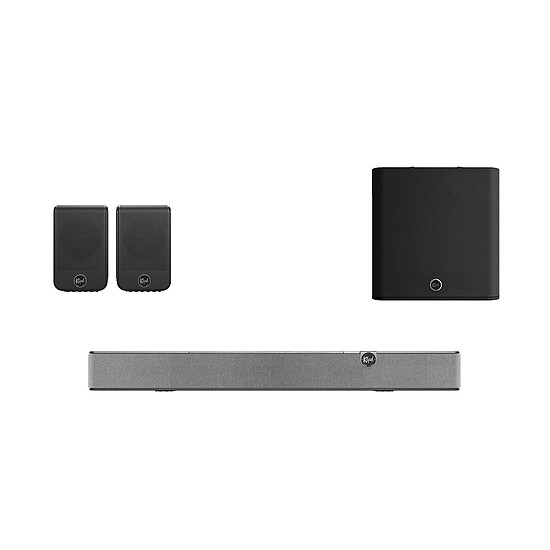 Barre de son Klipsch Flexus Core 100 Sound Bar Noyer + Flexus Surrounds 100 + Flexus Sub 100 - Autre vue